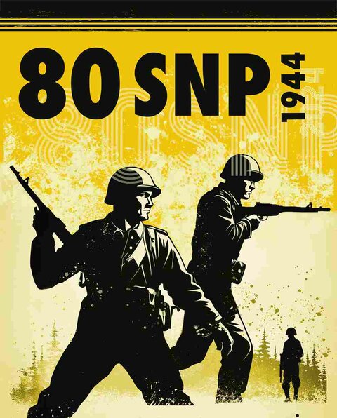 80 SNP:  Druhá strana Váhu – partizánska brigáda Jana Žižku