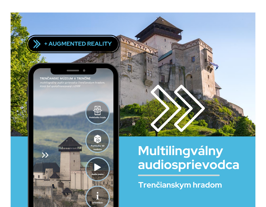 Audiosprievodca Trenčianskym hradom teraz v mobilnej aplikácii