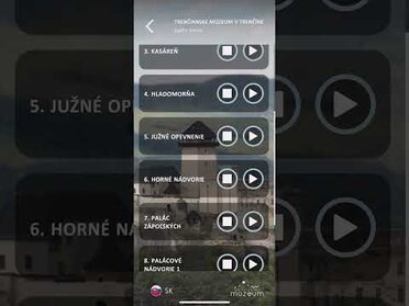 Mobilná aplikácia -  multilingválny audiosprievodca Trenčianskym hradom 